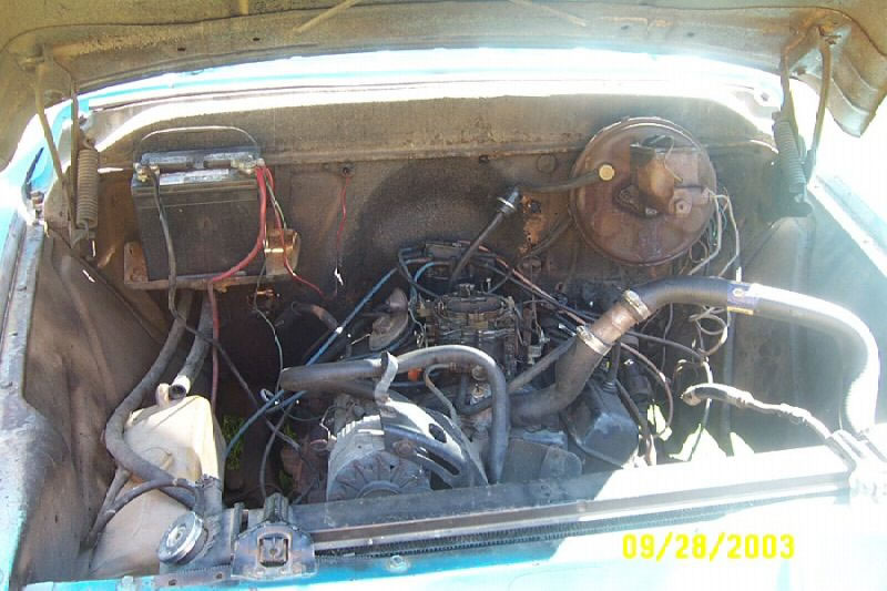 The Engine before I cleaned it up